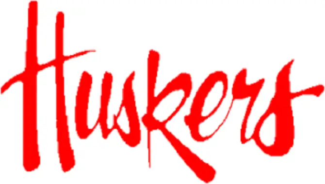 Commercial Use of Huskers Font