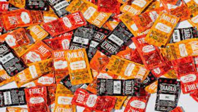Commercial Use of Taco Bell Sauce Packet Font