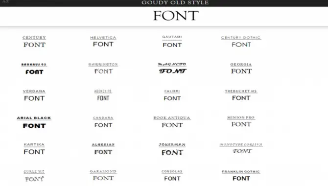 Difference With Other Fonts