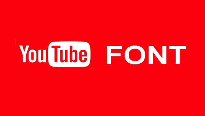 Difference between a web font and a youtube font