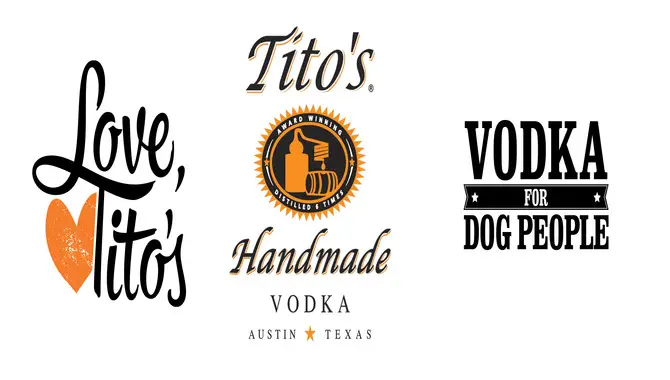 Features of Tito's Vodka Font