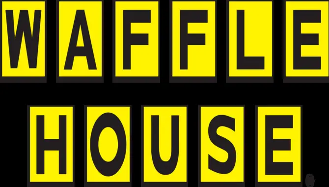 Features of Waffle House Logo Font