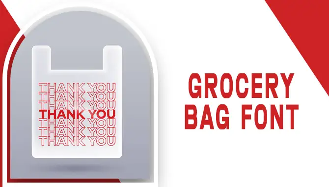 Grocery Bag Font