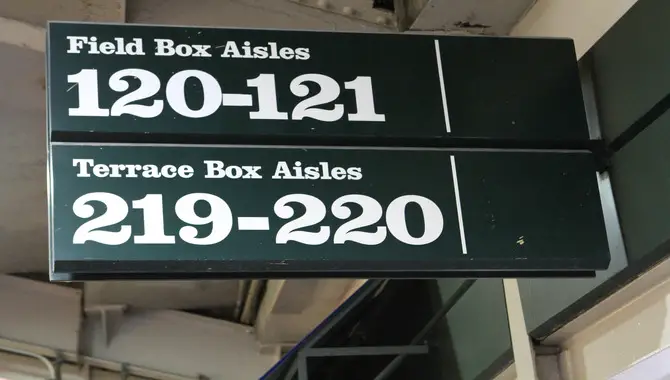 History of Wrigley Field Sign Font