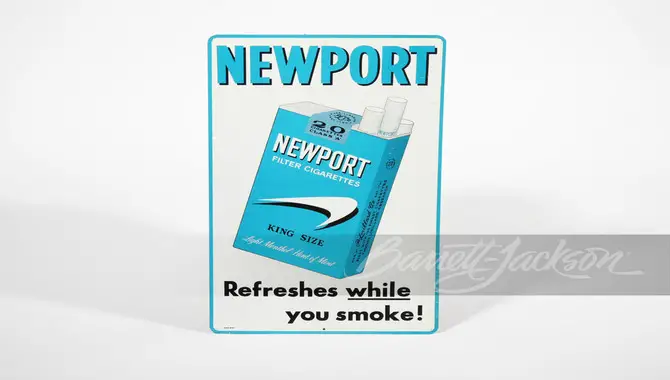 History of newport cigarette font