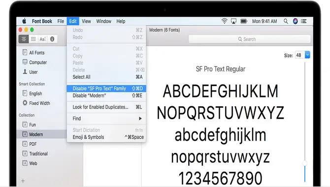 How do I install apple fonts on my computer
