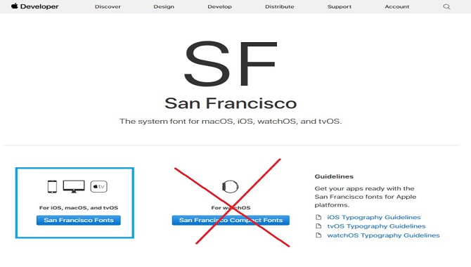 How to Use San Francisco Font on Windows