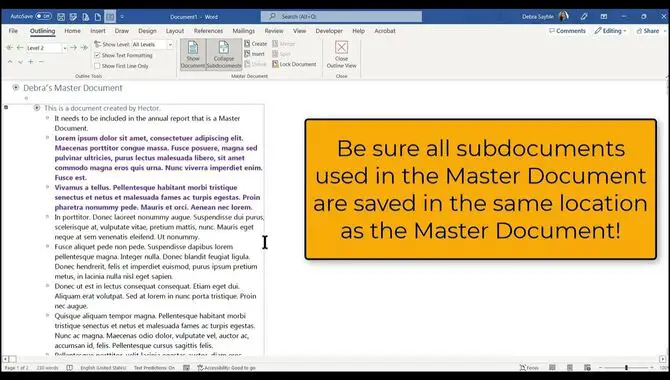 How to use Master Font in any Document