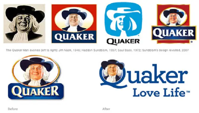 Design of Quaker Oats Font