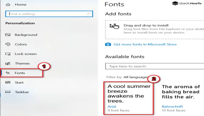 Remove Any Manually Installed Fonts Altogether