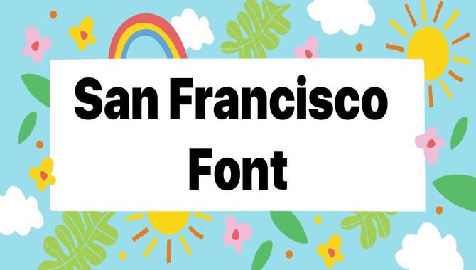San Francisco Font Free - Download Fonts