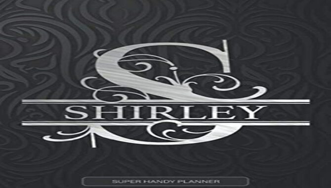 Shirley Monogram