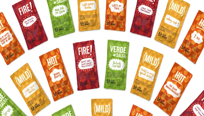 Taco Bell Sauce Packet Font