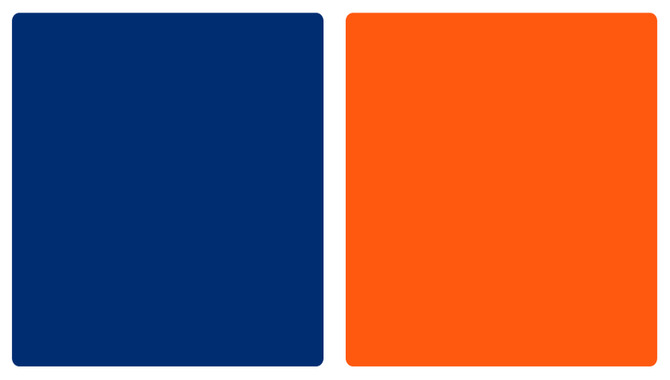The Color palette of Mets Fonts