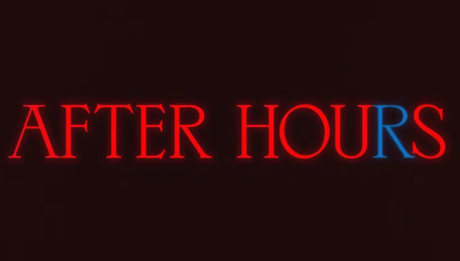 The Weeknd After Hours Font