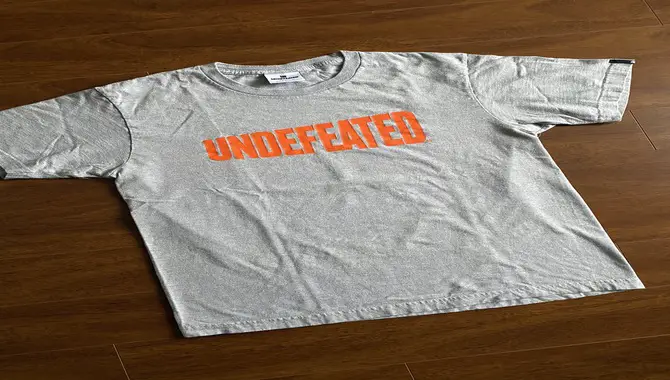 Undefeated Wheaties Font Spell Out Tee