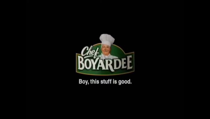 Use Chef Boyardee Font In Logo