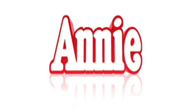What Font Was Used For The Annie Musical Logo