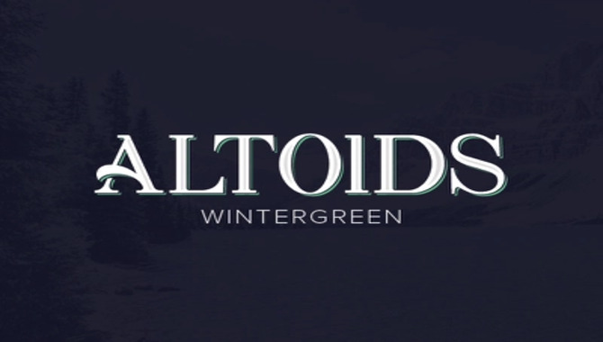 What Is Altoids Font