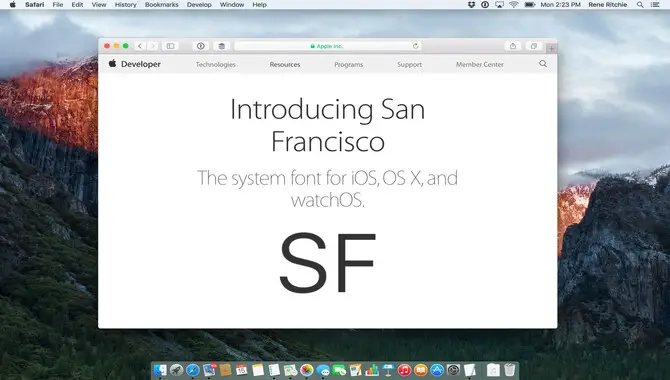 What Is Apple System Font