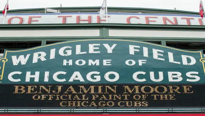What Is Wrigley Field Marquee Font