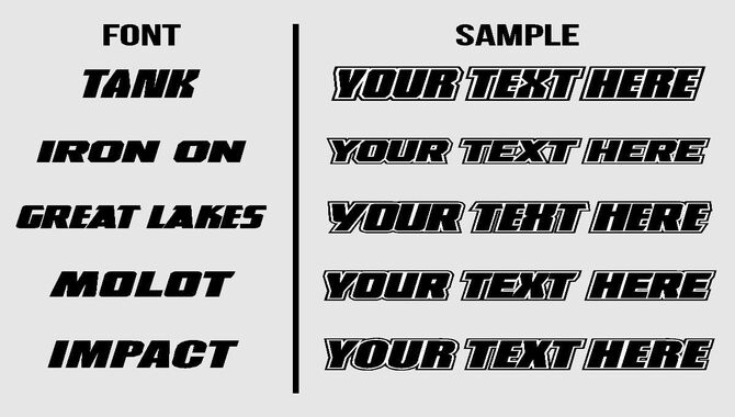 What Should Be Included In A Good Font For A Motocross Jersey