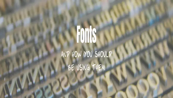Why You Should Use This Font