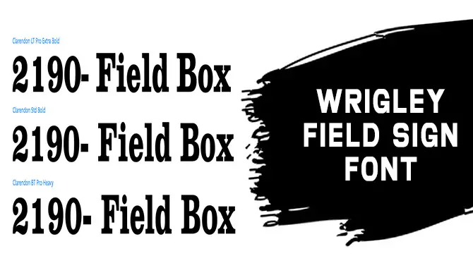 Wrigley Field Sign Font – The Hidden Meaning Behind the Wrinkle Sign