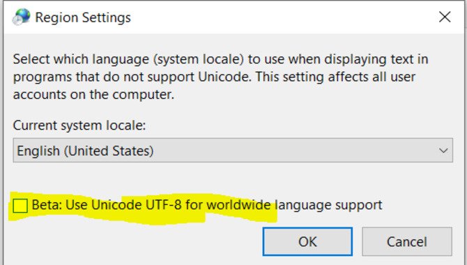 Activate Your Windows PC's Unicode Support