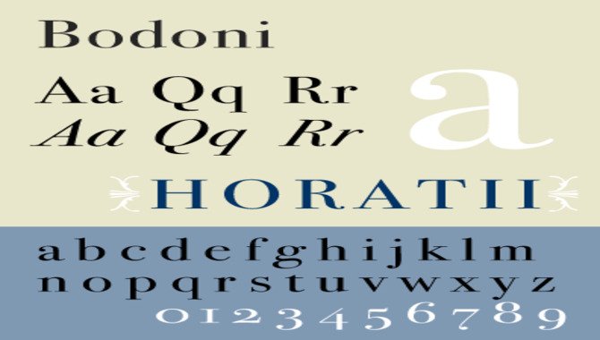 How Did Bodoni Italic Become Popular