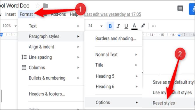 How To Change Document Template Font In Google Docs