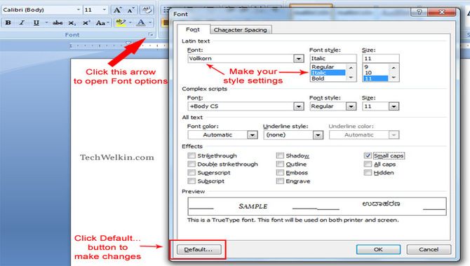 How To Change Document Template Font: Revamp Your Style