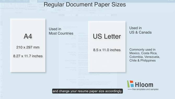How To Change Document Template Size