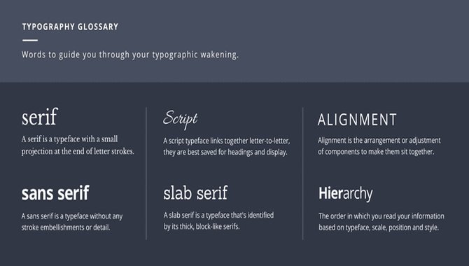 Suggested Font Pairing