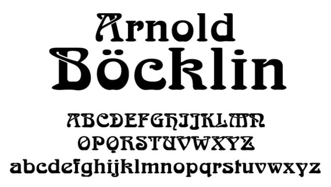 What Is Arnold Hotel Font