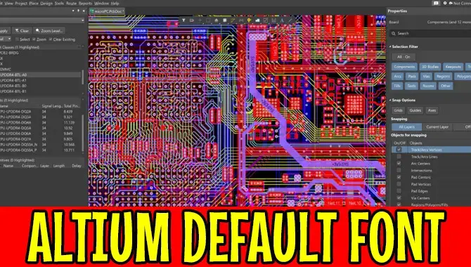 How To Install Altium Default Font