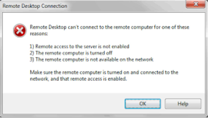 Common Issues With Using Remote Desktop