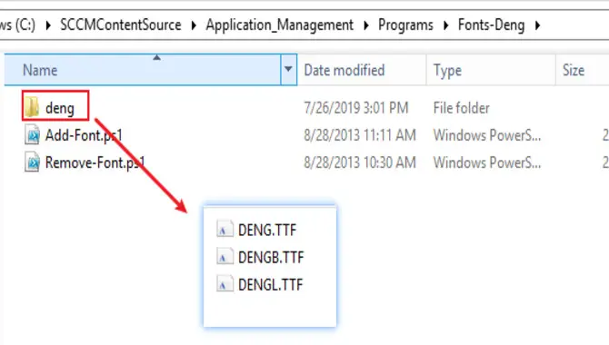 Deploying PowerShell Font For 1809 In A Windows Environment
