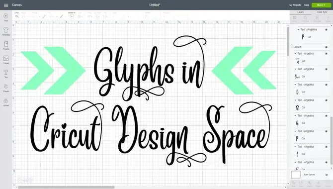 5 Ways To Use Font Glyphs In Cricut Design Space