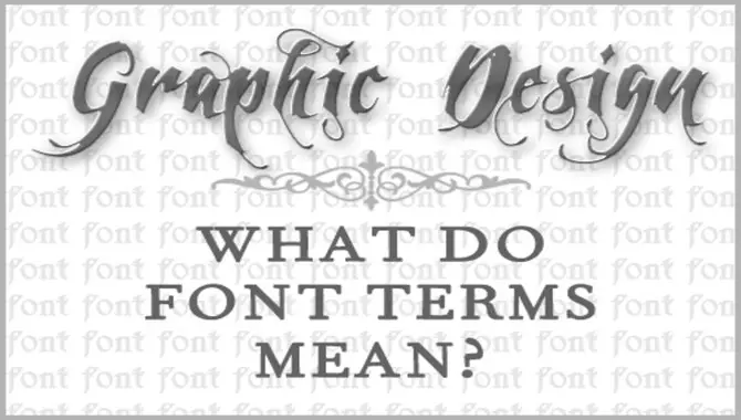 How Are Fonts Used In The Desig
