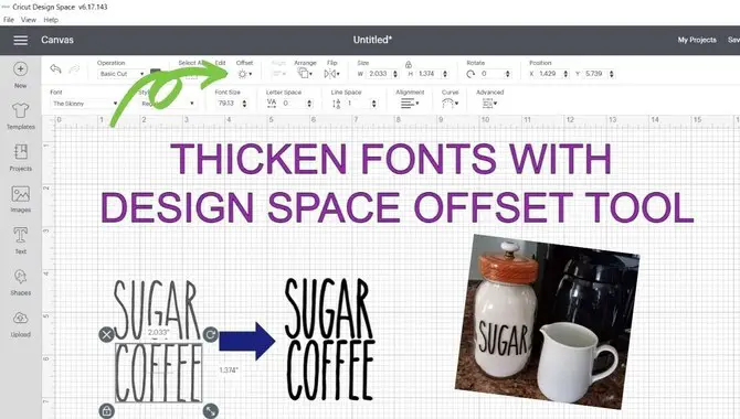 How To Use Thicken Fonts In Inkscape For Cricut Design Space