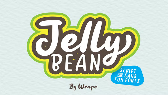 Jelly Bean Cricut Script Font (Ttf, Otf)