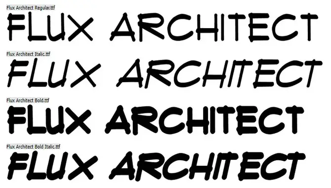 6 Unique Styles Of The Arch Font For Your Designs