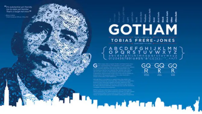 Benefits Of Using Gotham Font