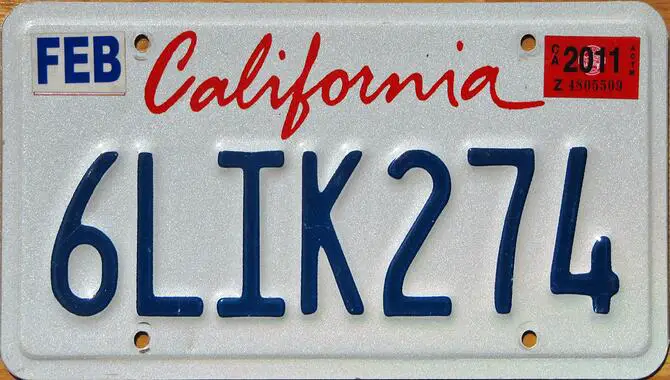 California's License Plate Fonts Through The Ages