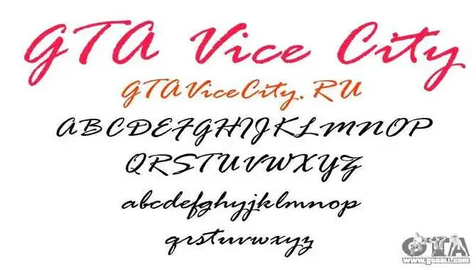 How Do I Use The Vice City Font