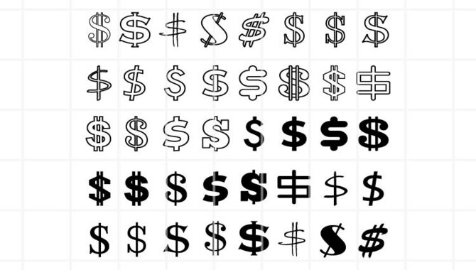 How Money Sign Fonts Work