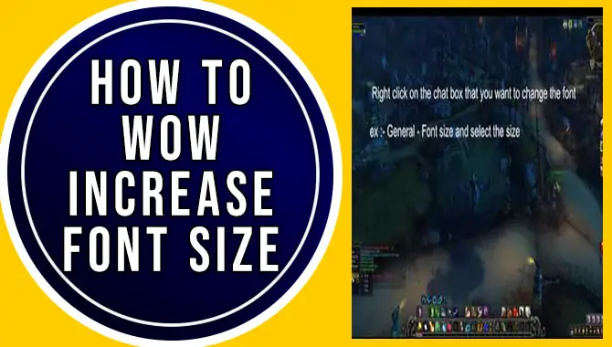 How To Wow Increase Font Size