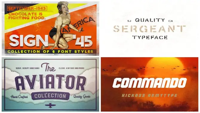 Making Your Design Stand Out With WWII Fonts