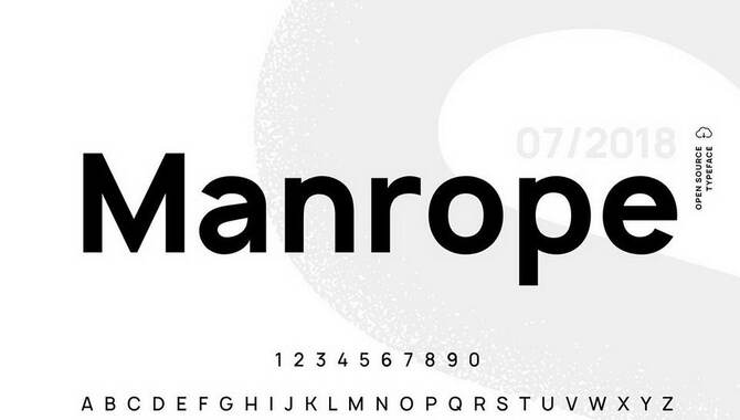 Manrope